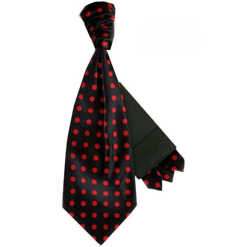 Vittorio Farina Polka Dot Cravat & Pocket Square