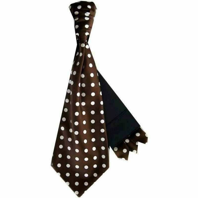 Vittorio Farina Polka Dot Cravat & Pocket Square