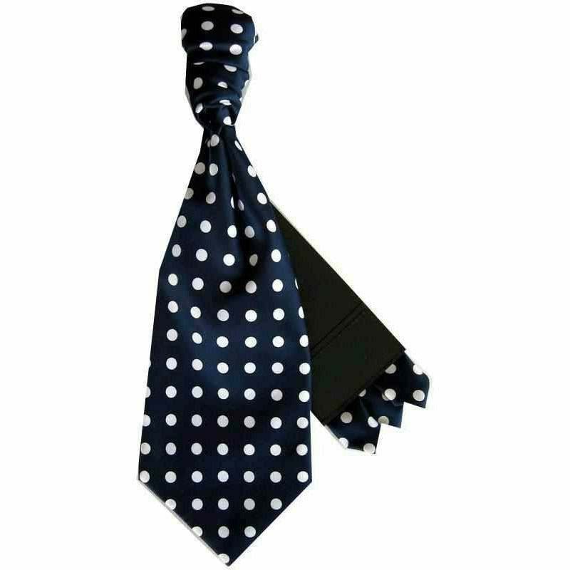 Vittorio Farina Polka Dot Cravat & Pocket Square