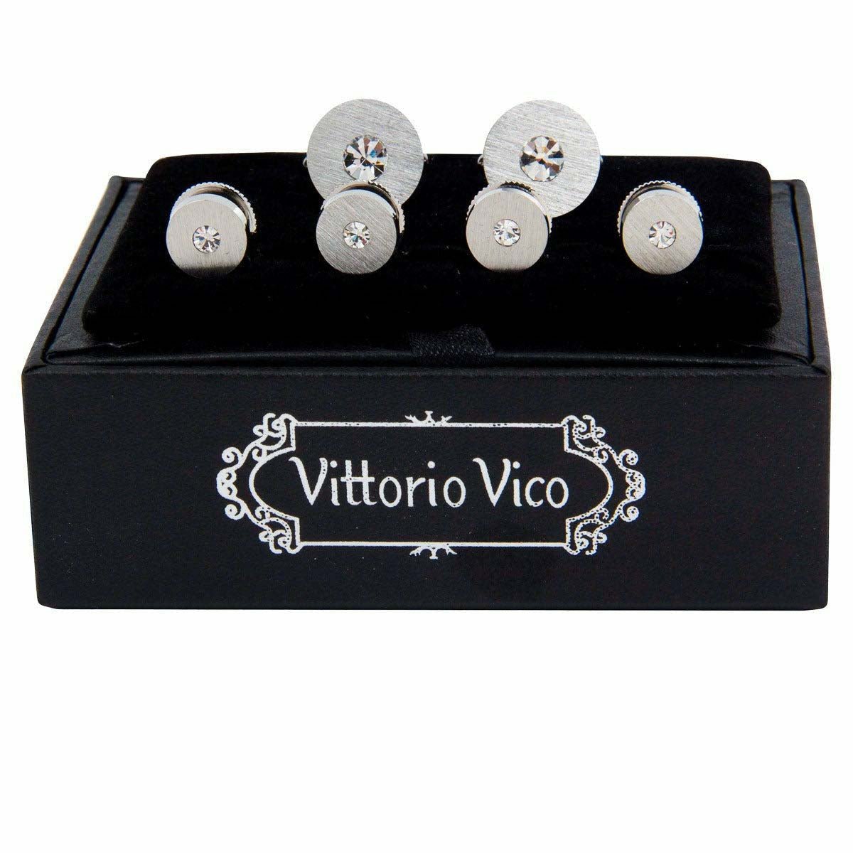 Vittorio Vico Silver Cufflinks & Stud Sets