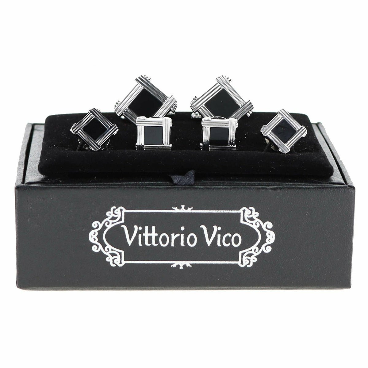 Vittorio Vico Silver Cufflinks & Stud Sets