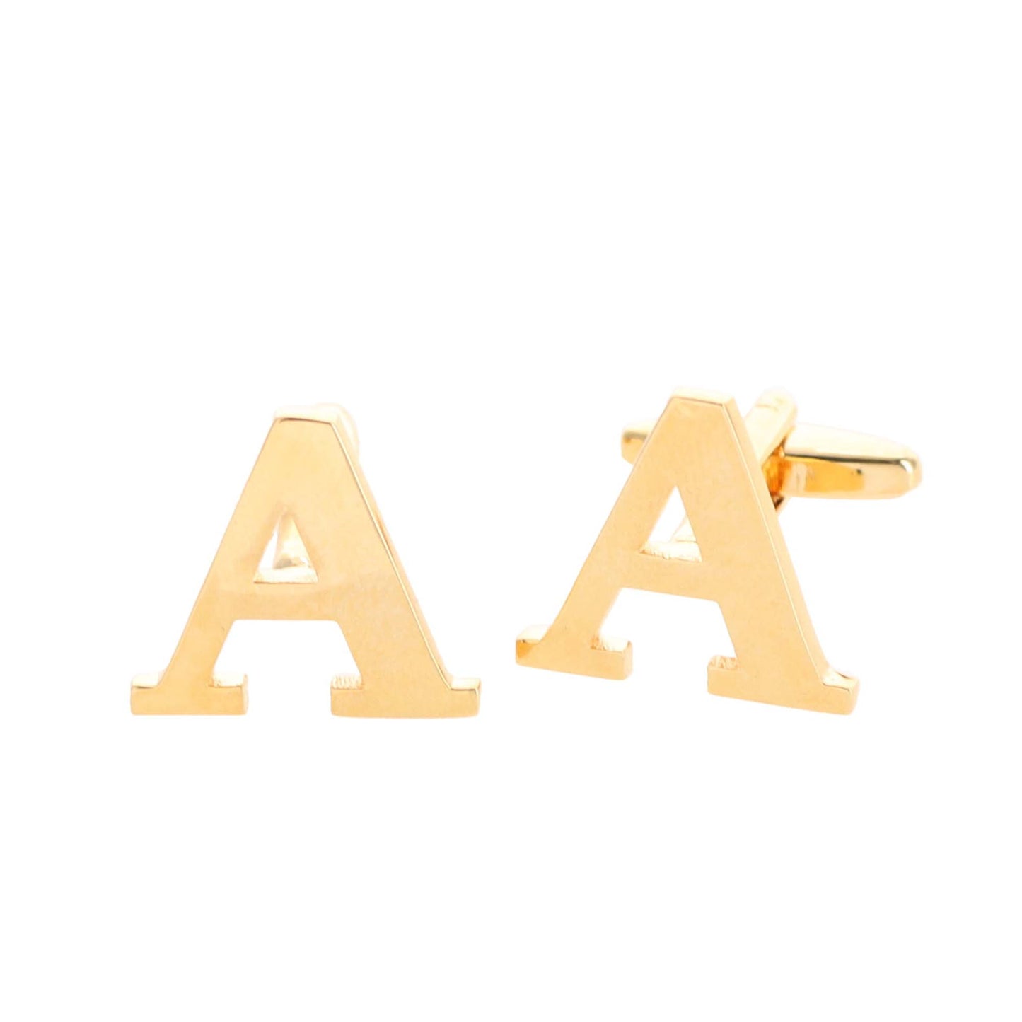 Vittorio Vico Plain Initial Cufflinks: A to Z