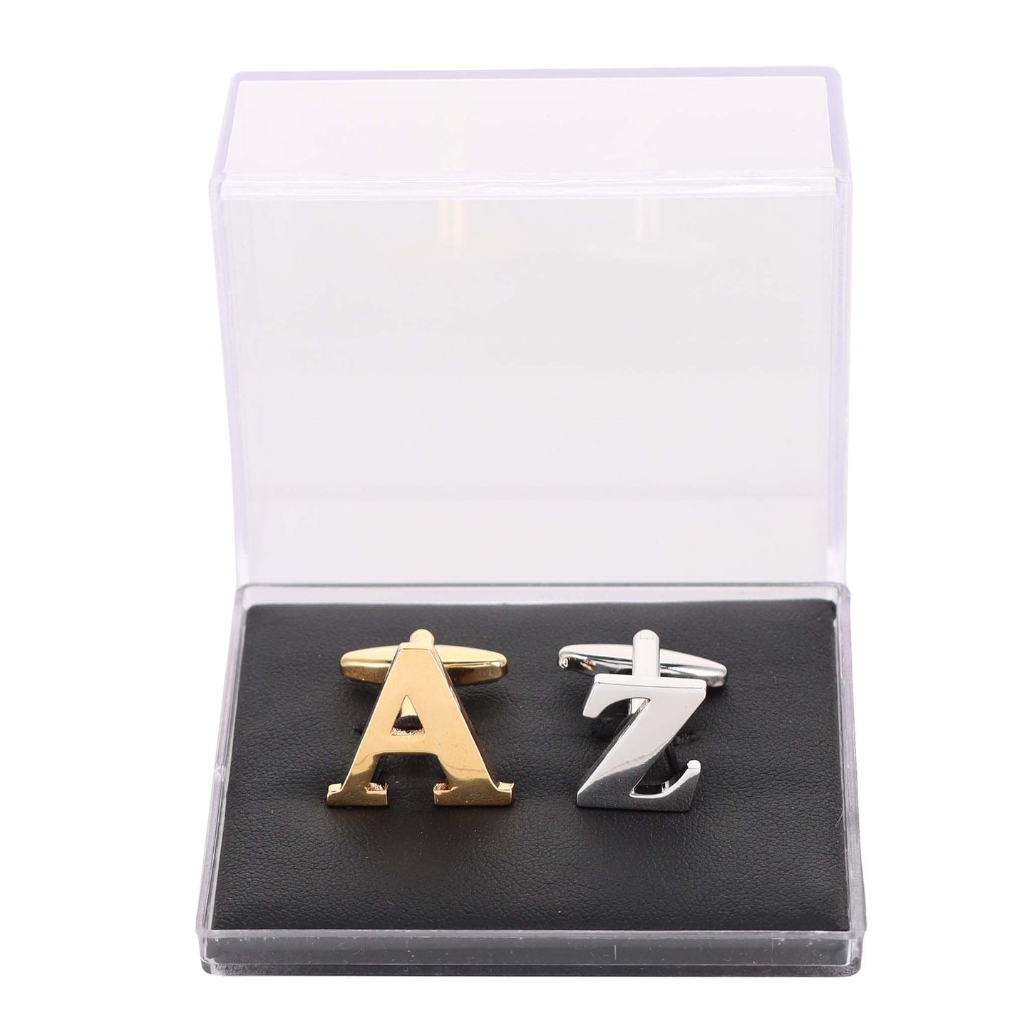 Vittorio Vico Plain Initial Cufflinks: A to Z