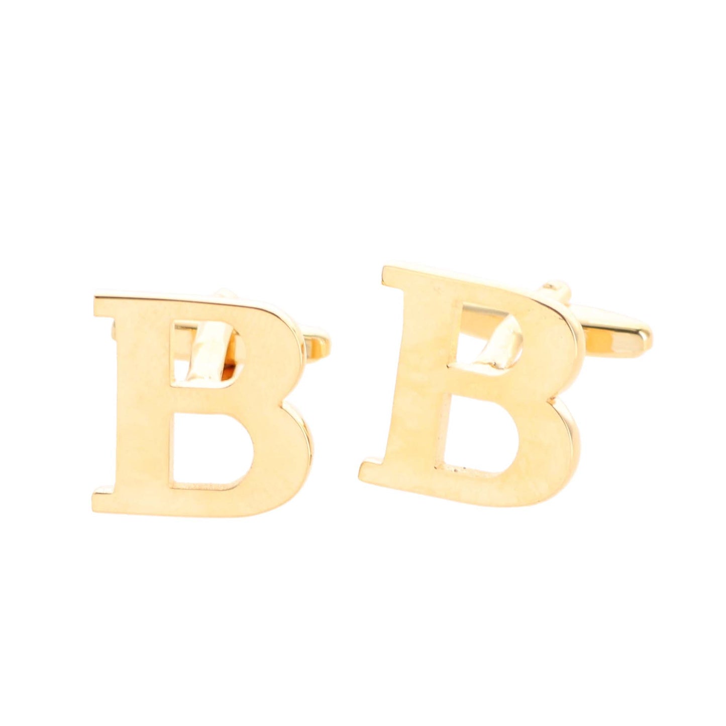 Vittorio Vico Plain Initial Cufflinks: A to Z