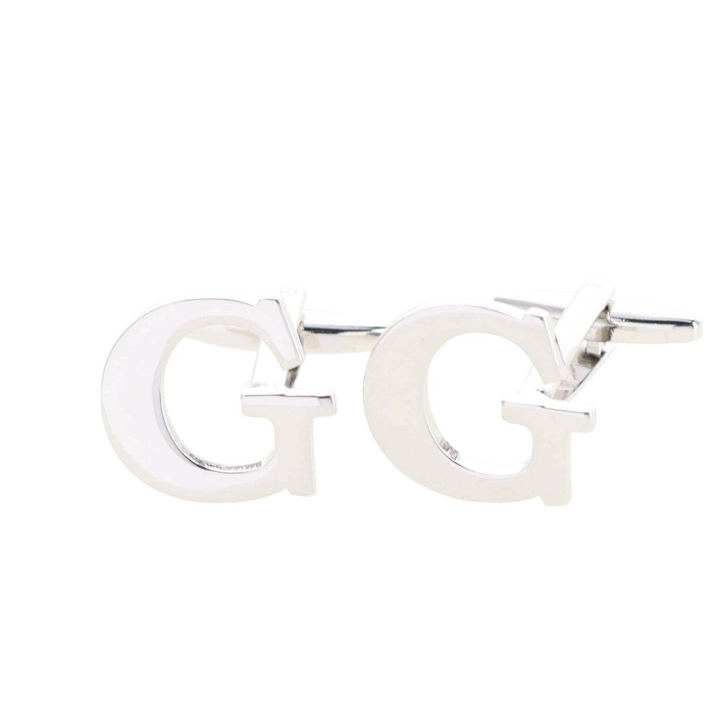 Vittorio Vico Plain Initial Cufflinks: A to Z