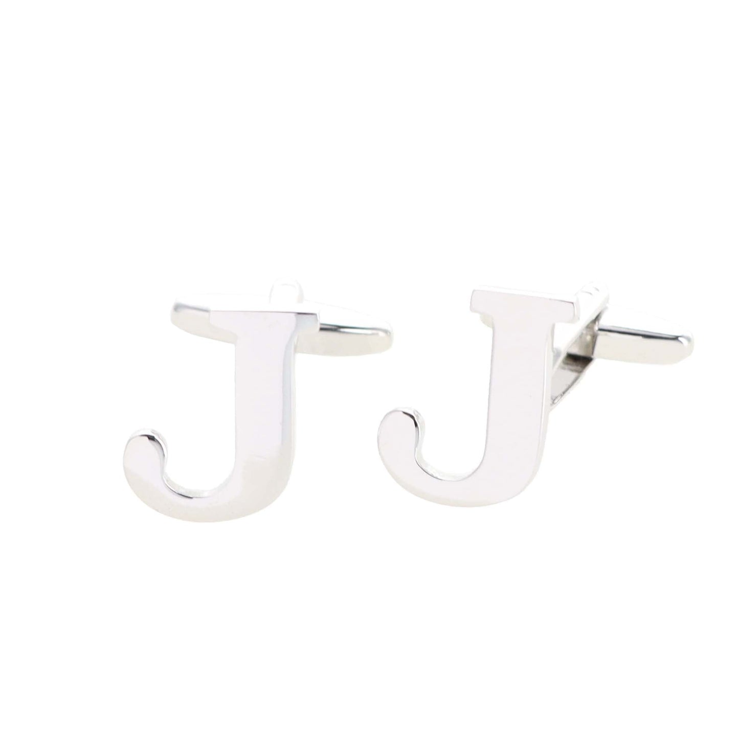 Vittorio Vico Plain Initial Cufflinks: A to Z