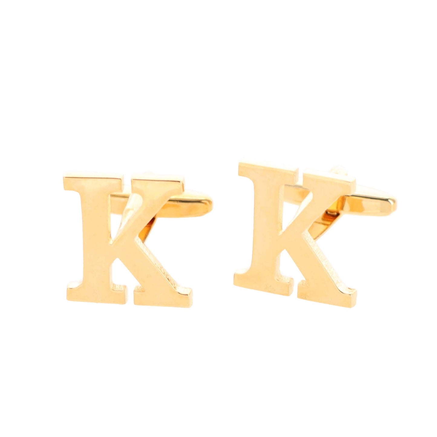 Vittorio Vico Plain Initial Cufflinks: A to Z