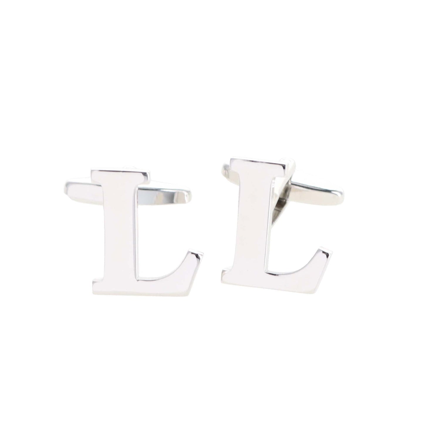 Vittorio Vico Plain Initial Cufflinks: A to Z