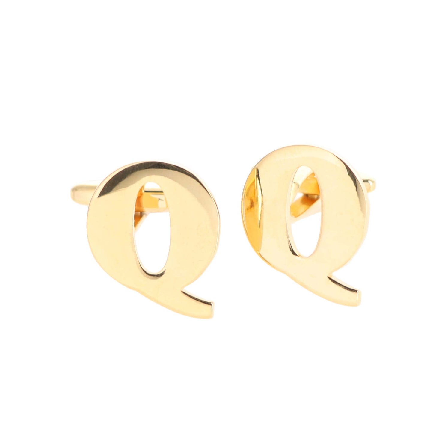 Vittorio Vico Plain Initial Cufflinks: A to Z