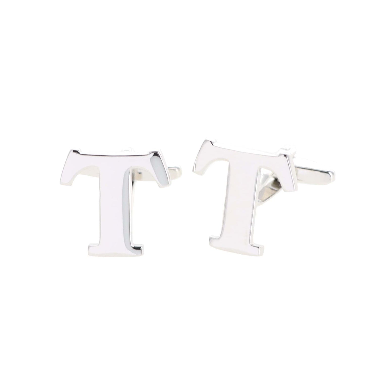 Vittorio Vico Plain Initial Cufflinks: A to Z