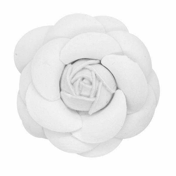 Vittorio Vico Men's Formal Leather Flower Lapel Pin