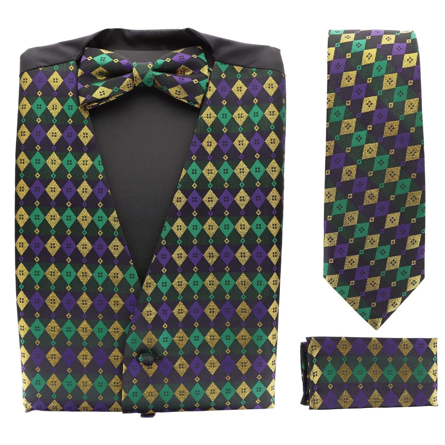 Vittorio Farina Mardi Gras FULL Vest Set