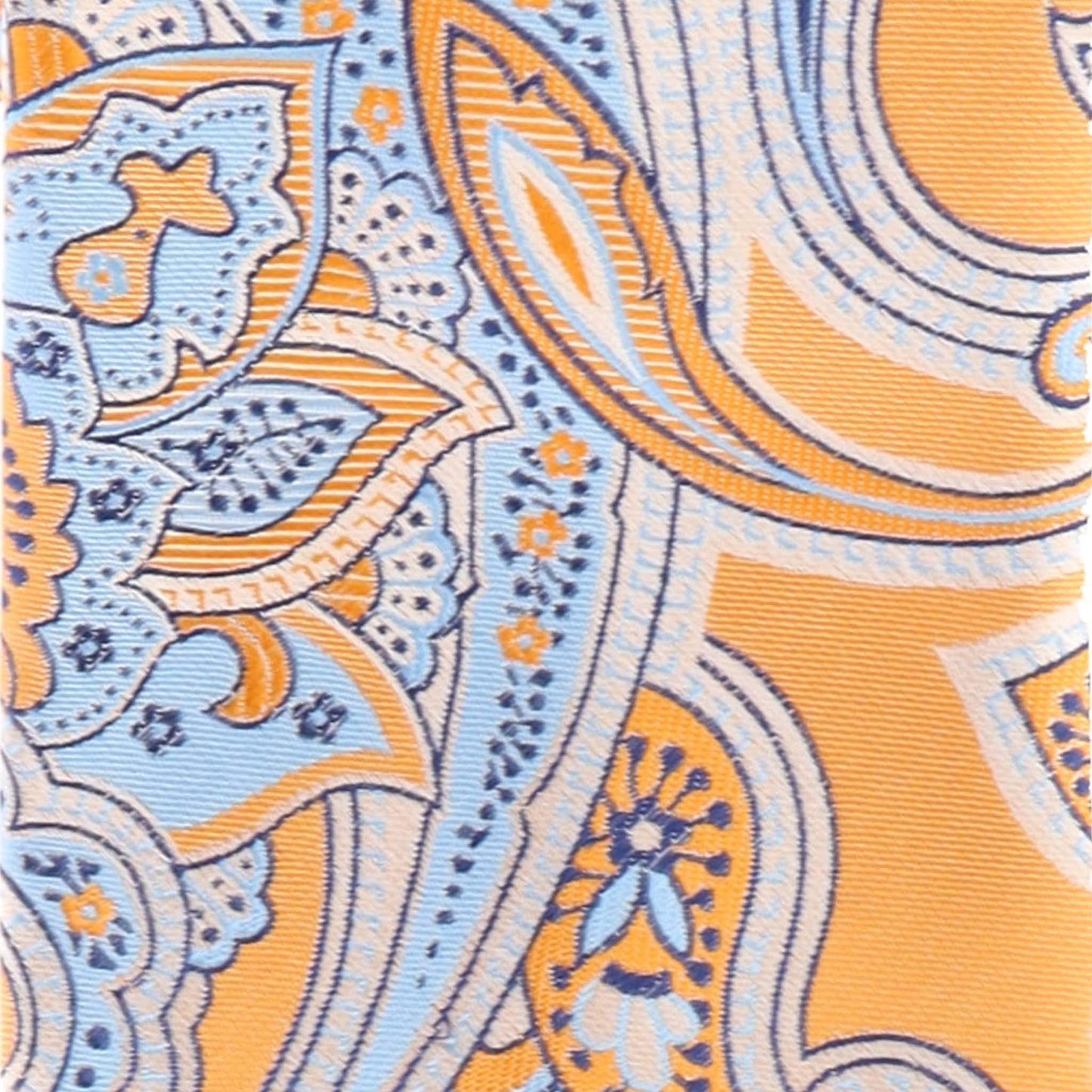 Vittorio Farina Paisley Designer Necktie & Pocket Square