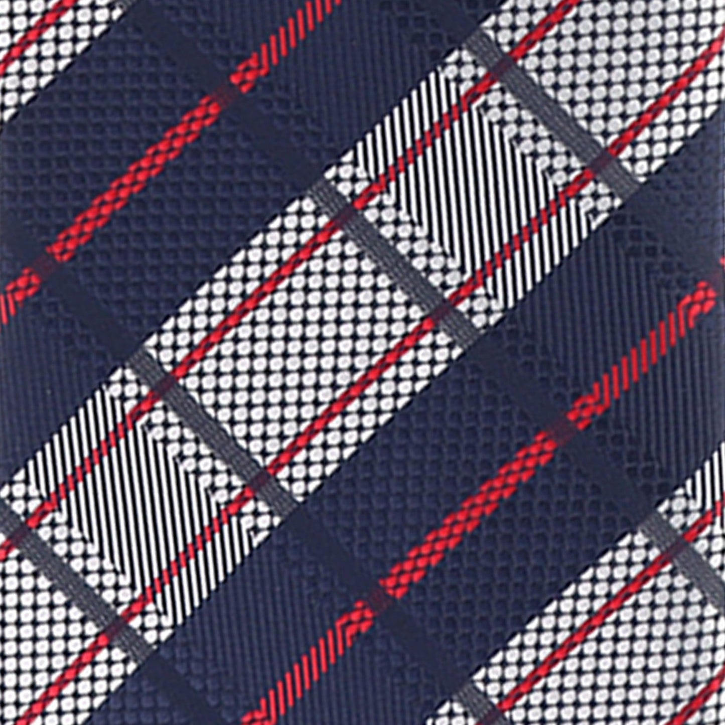 Vittorio Farina Geometric Designer Necktie & Pocket Square