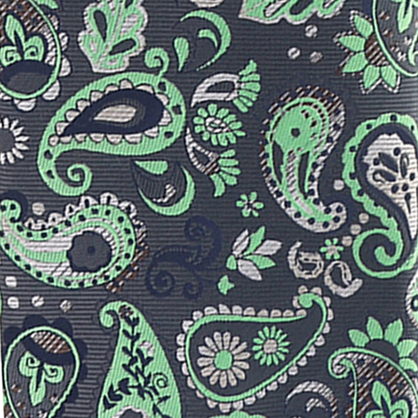 Vittorio Farina Paisley Designer Necktie & Pocket Square