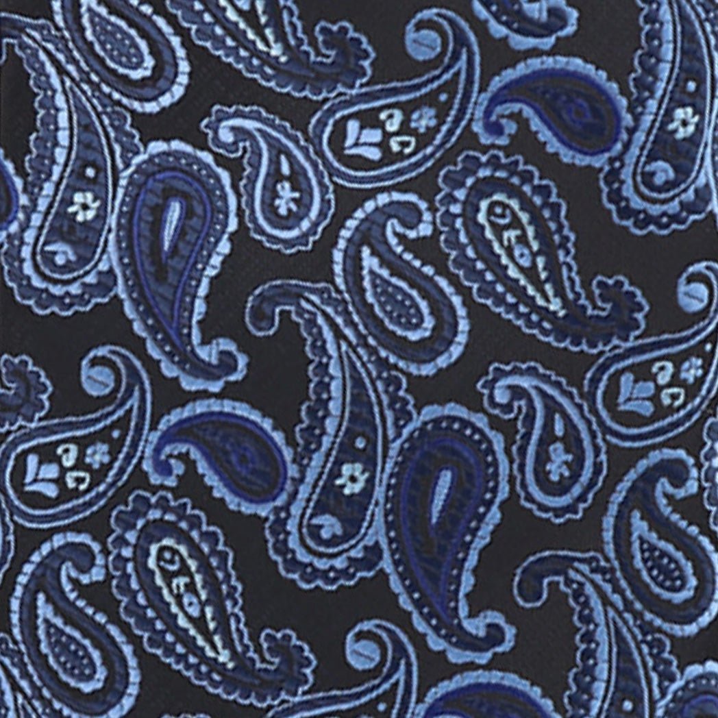 Vittorio Farina Paisley Designer Necktie & Pocket Square