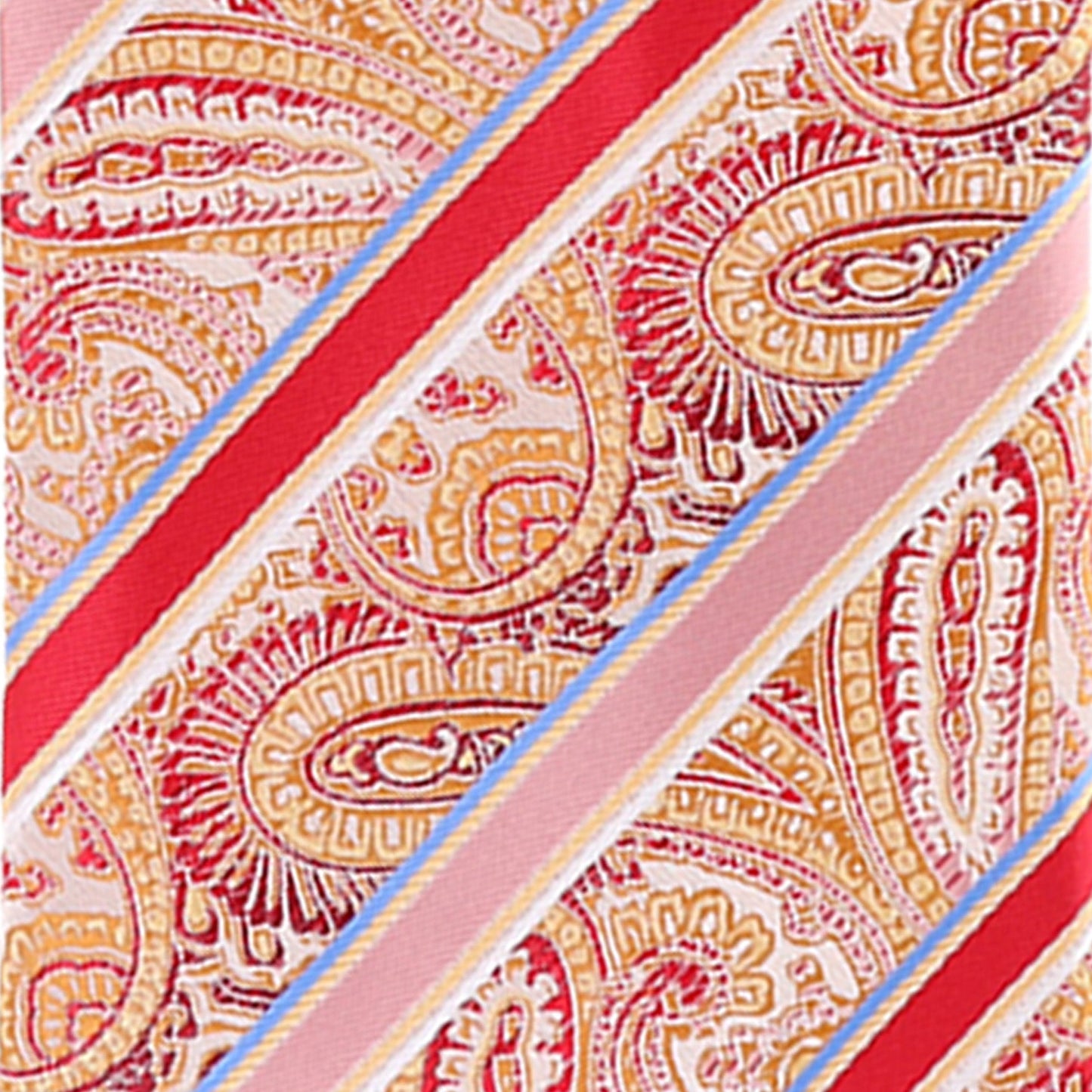 Vittorio Farina Paisley Designer Necktie & Pocket Square