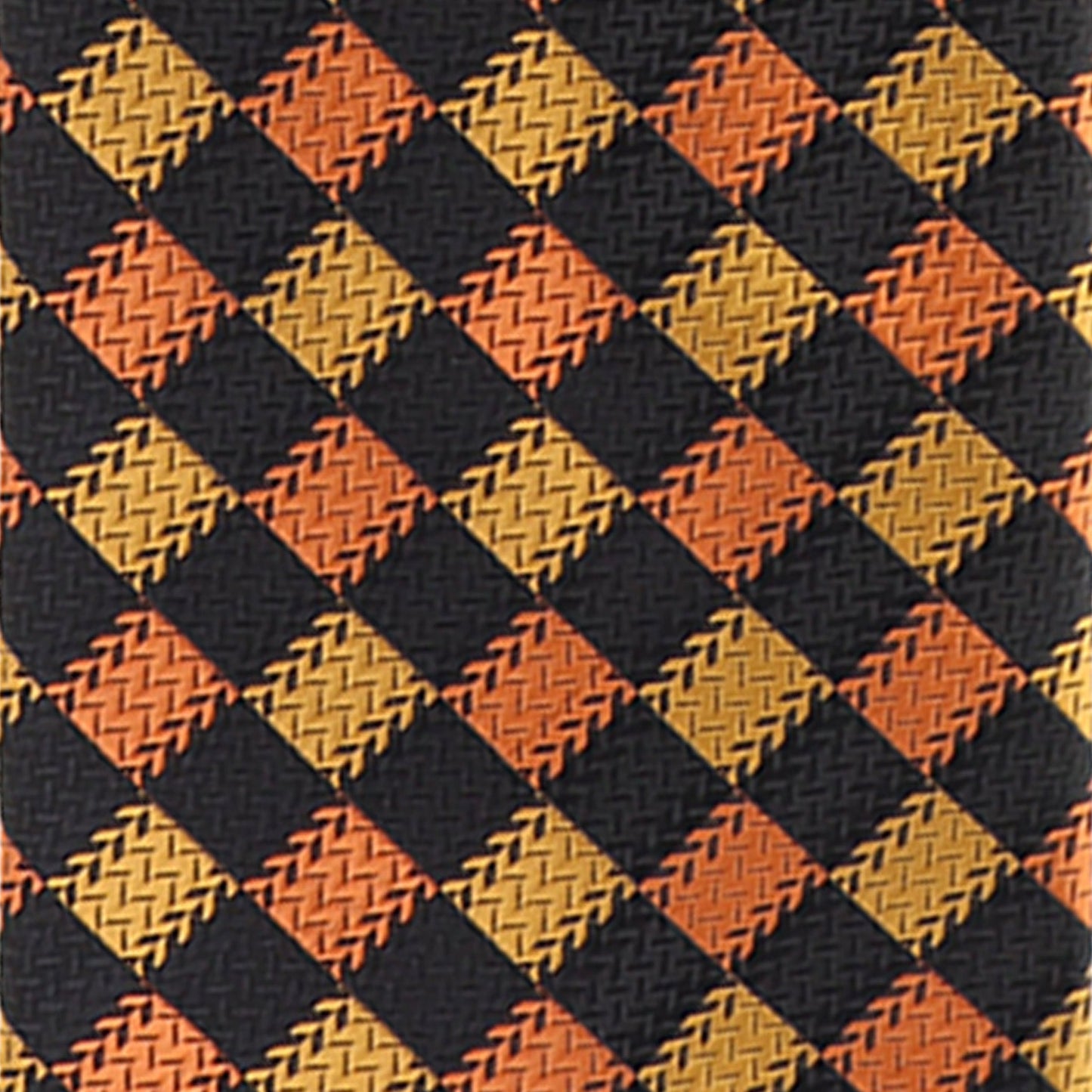 Vittorio Farina Geometric Designer Necktie & Pocket Square