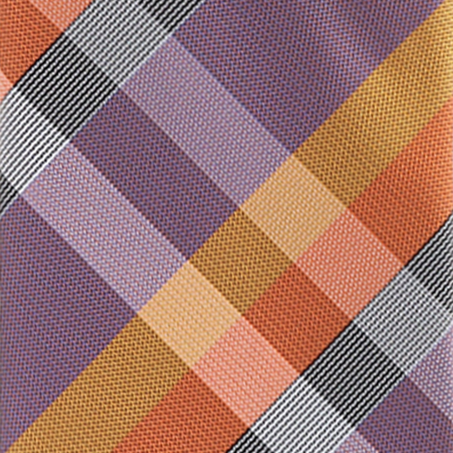 Vittorio Farina Geometric Designer Necktie & Pocket Square