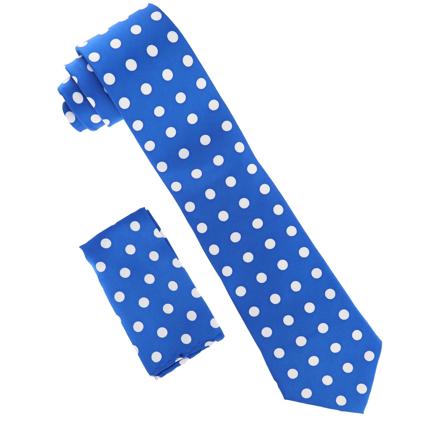 Vittorio Farina Polka Dot Necktie & Pocket Square