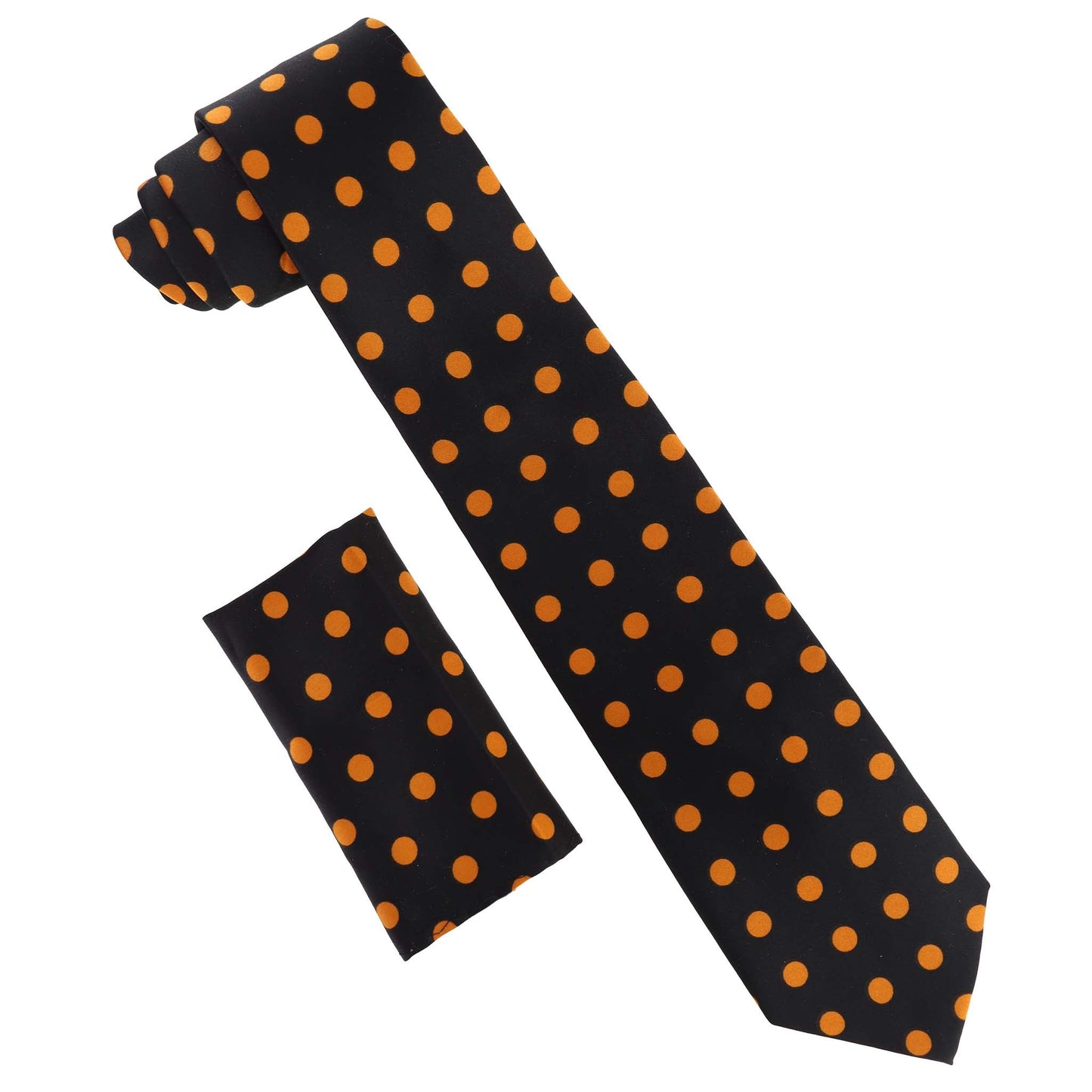 Vittorio Farina Polka Dot Necktie & Pocket Square