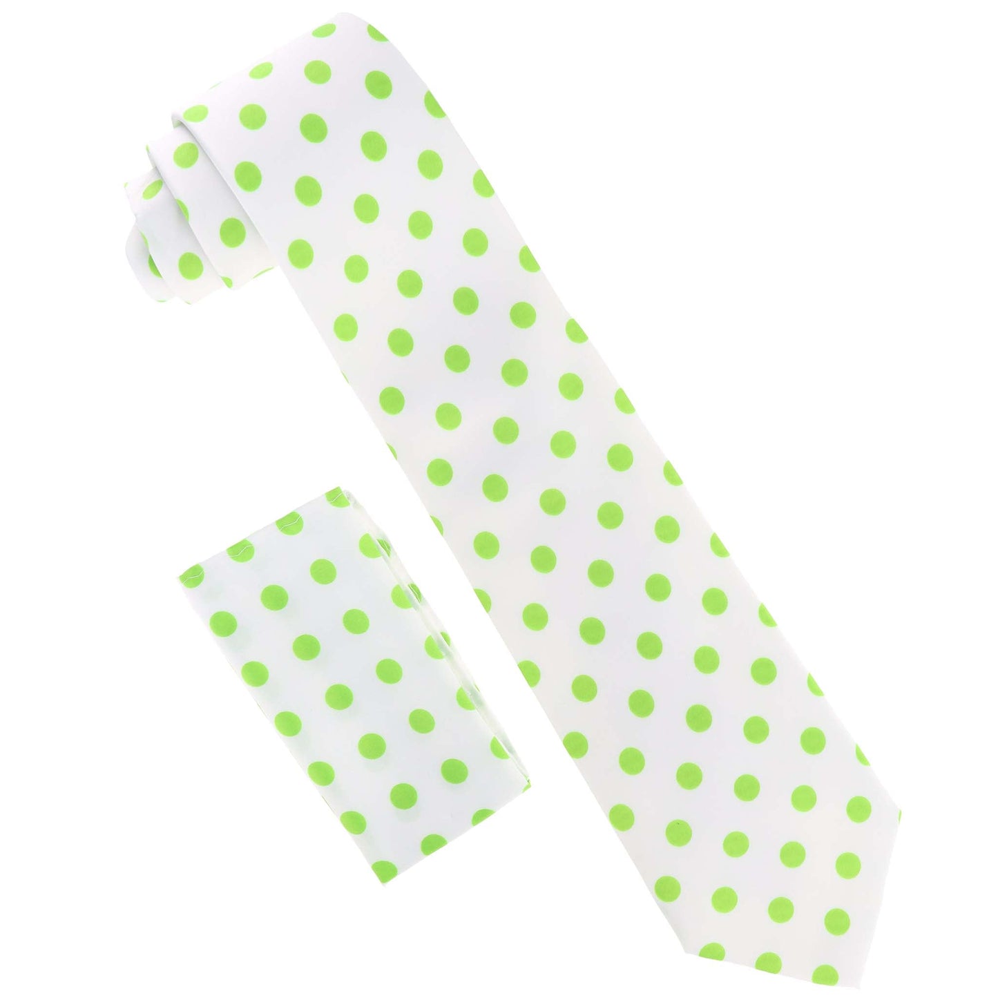 Vittorio Farina Polka Dot Necktie & Pocket Square