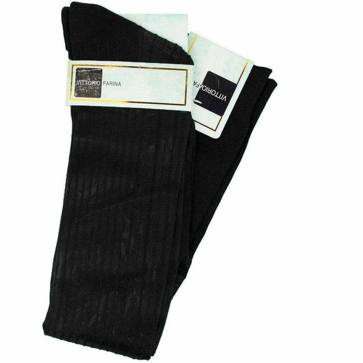 Vittorio Farina Men's Vibrant Colorful Over the Calf Dress Socks (Wholesale)