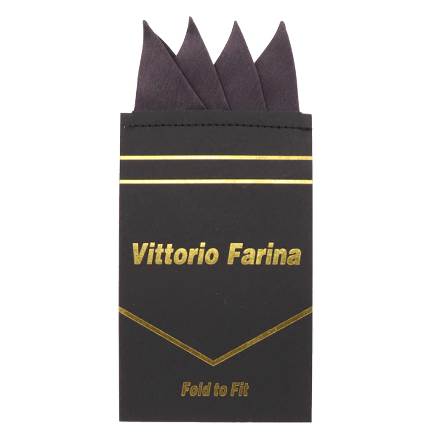 Vittorio Farina Pre-Folded Pocket Square (Four-Point)