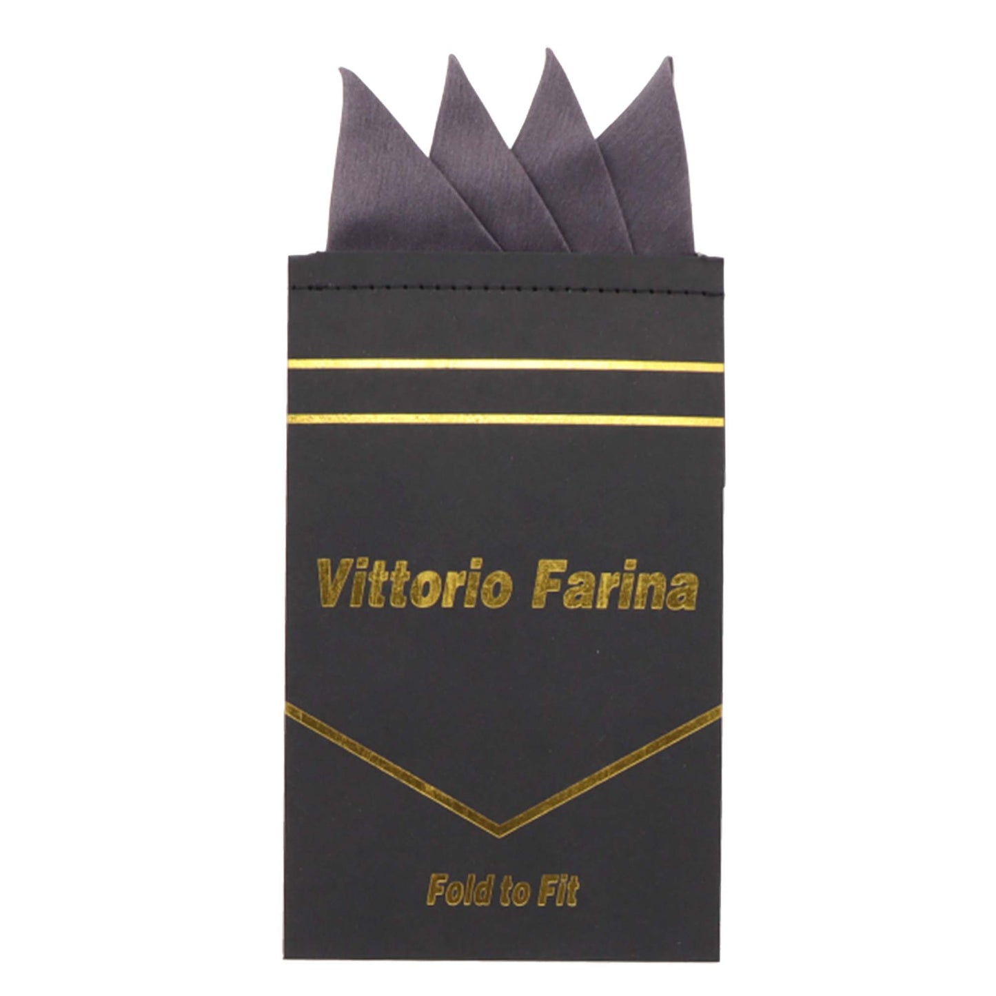 Vittorio Farina Pre-Folded Pocket Square (Four-Point)