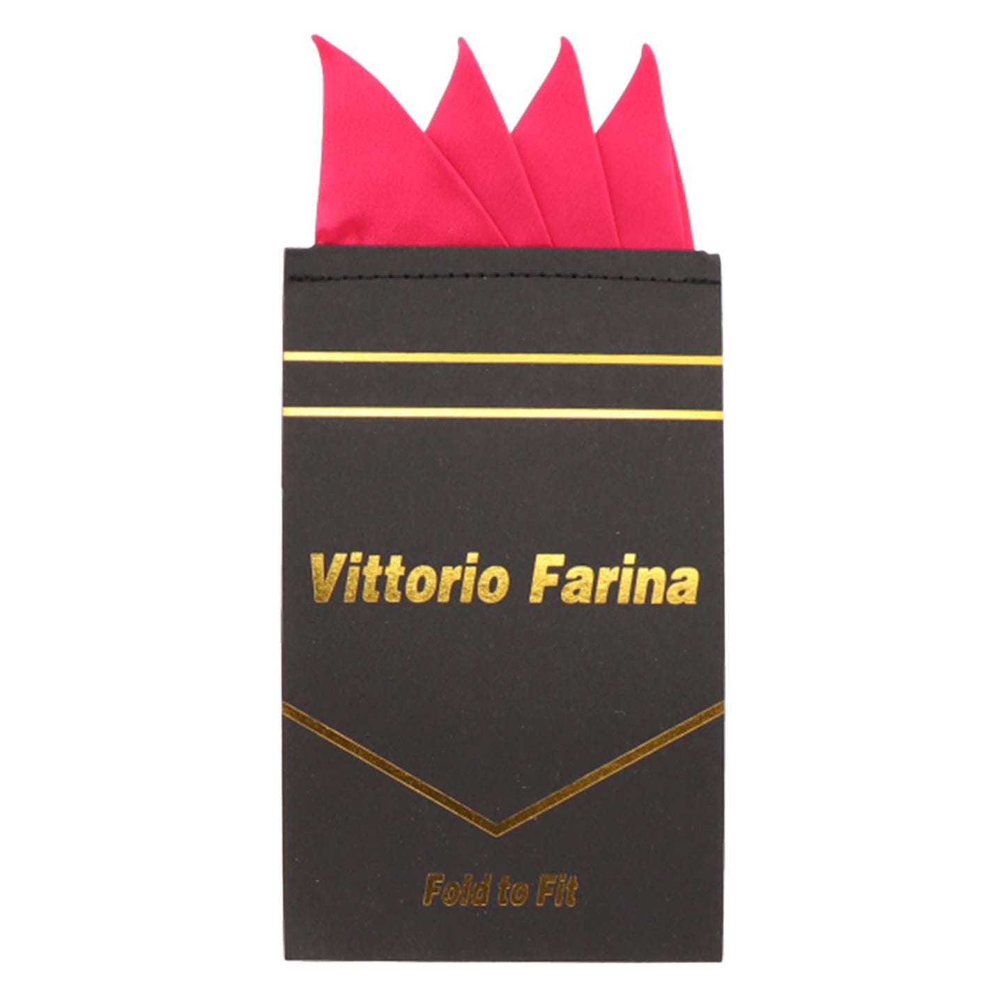 Vittorio Farina Pre-Folded Pocket Square (Four-Point)