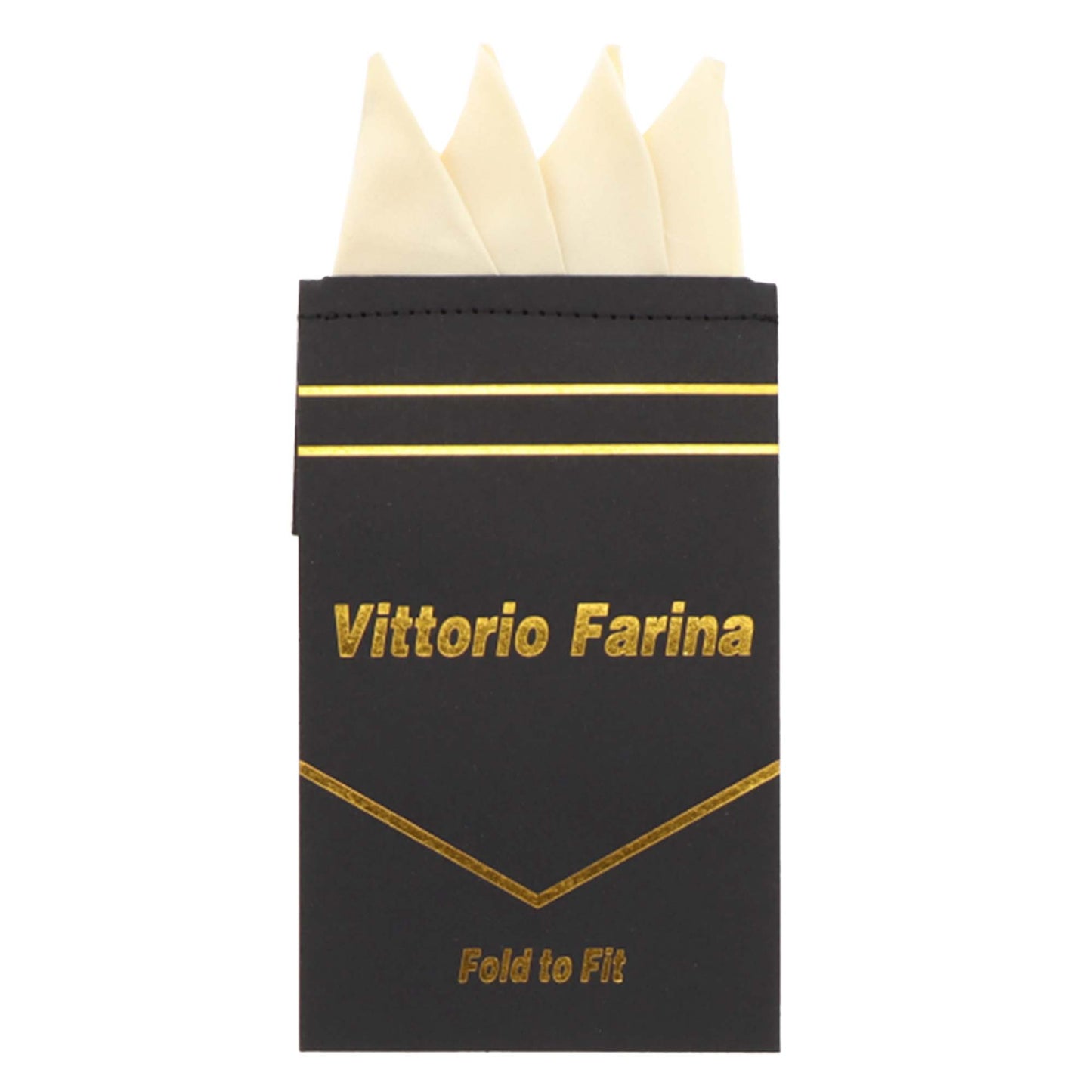 Vittorio Farina Pre-Folded Pocket Square (Four-Point)