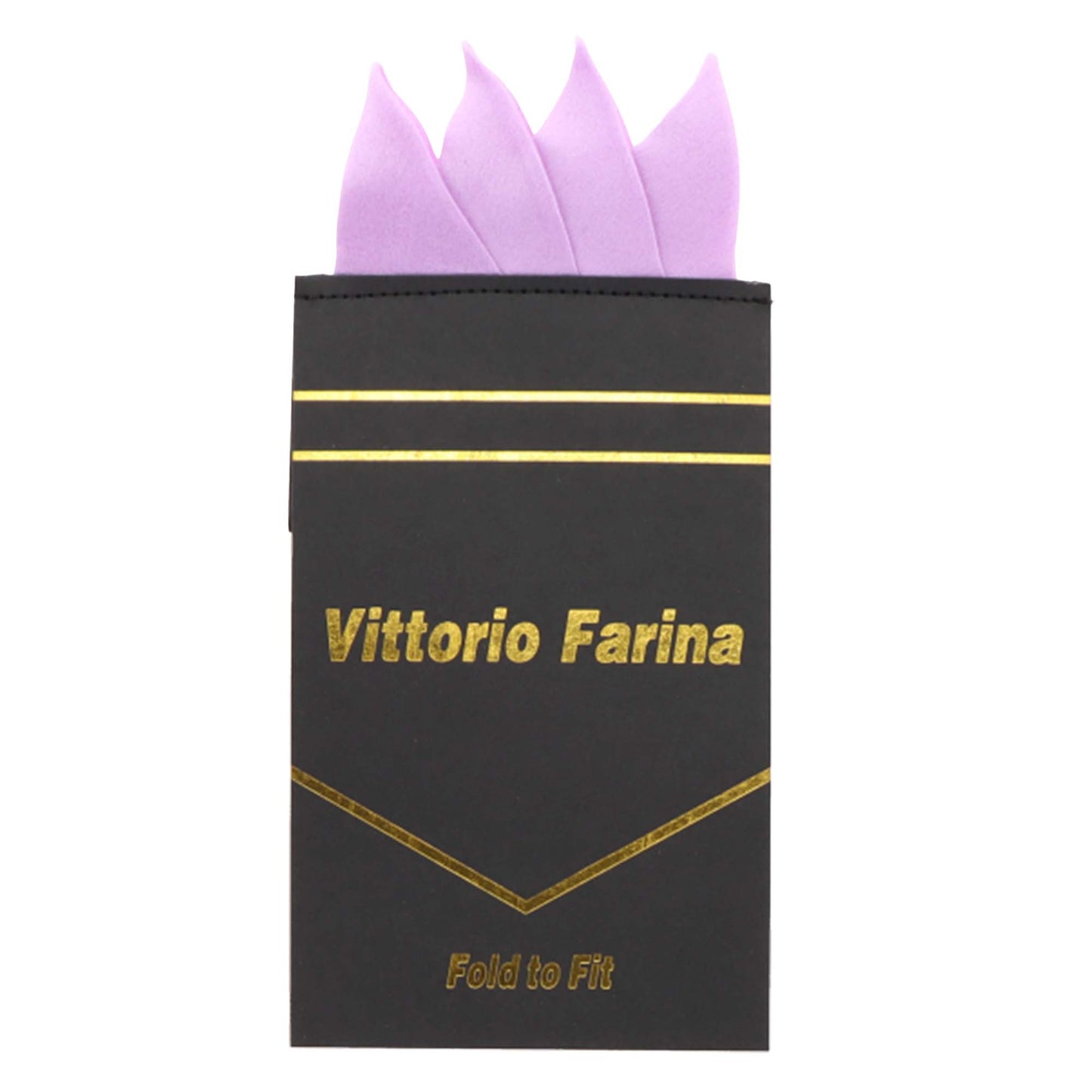 Vittorio Farina Pre-Folded Pocket Square (Four-Point)