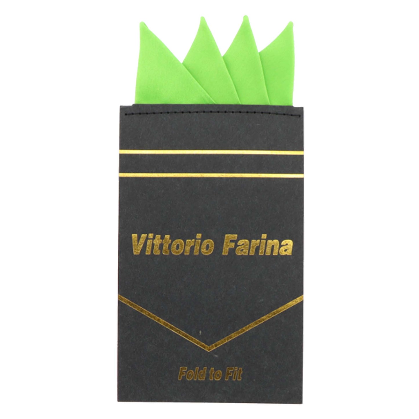 Vittorio Farina Pre-Folded Pocket Square (Four-Point)