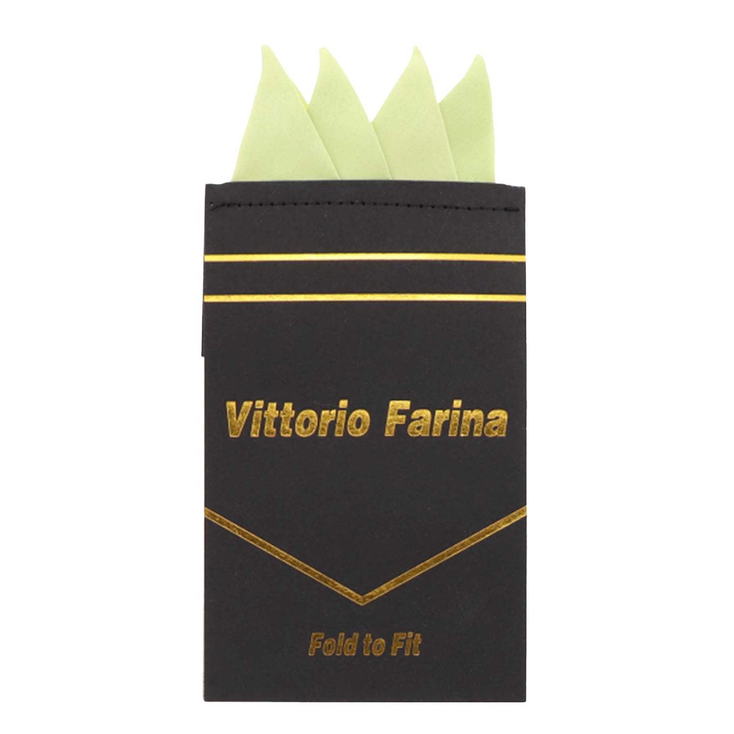 Vittorio Farina Pre-Folded Pocket Square (Four-Point)