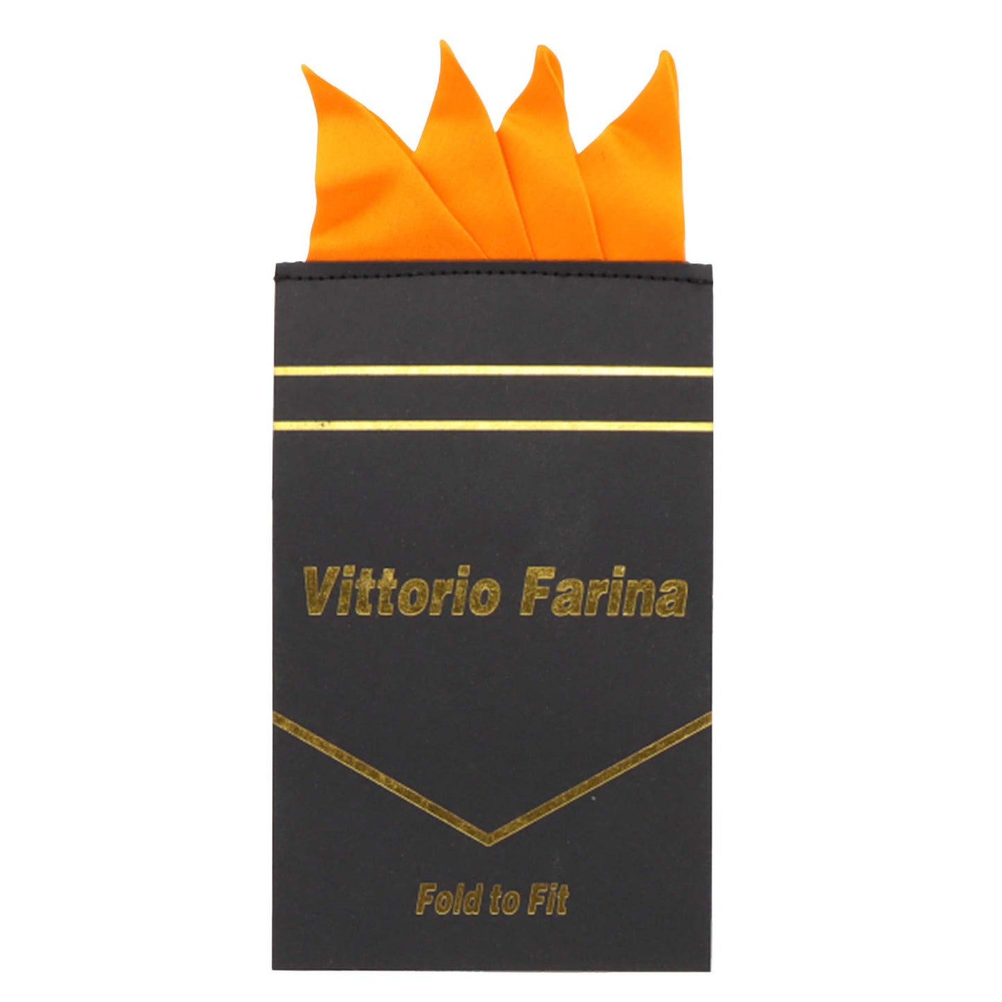 Vittorio Farina Pre-Folded Pocket Square (Four-Point)