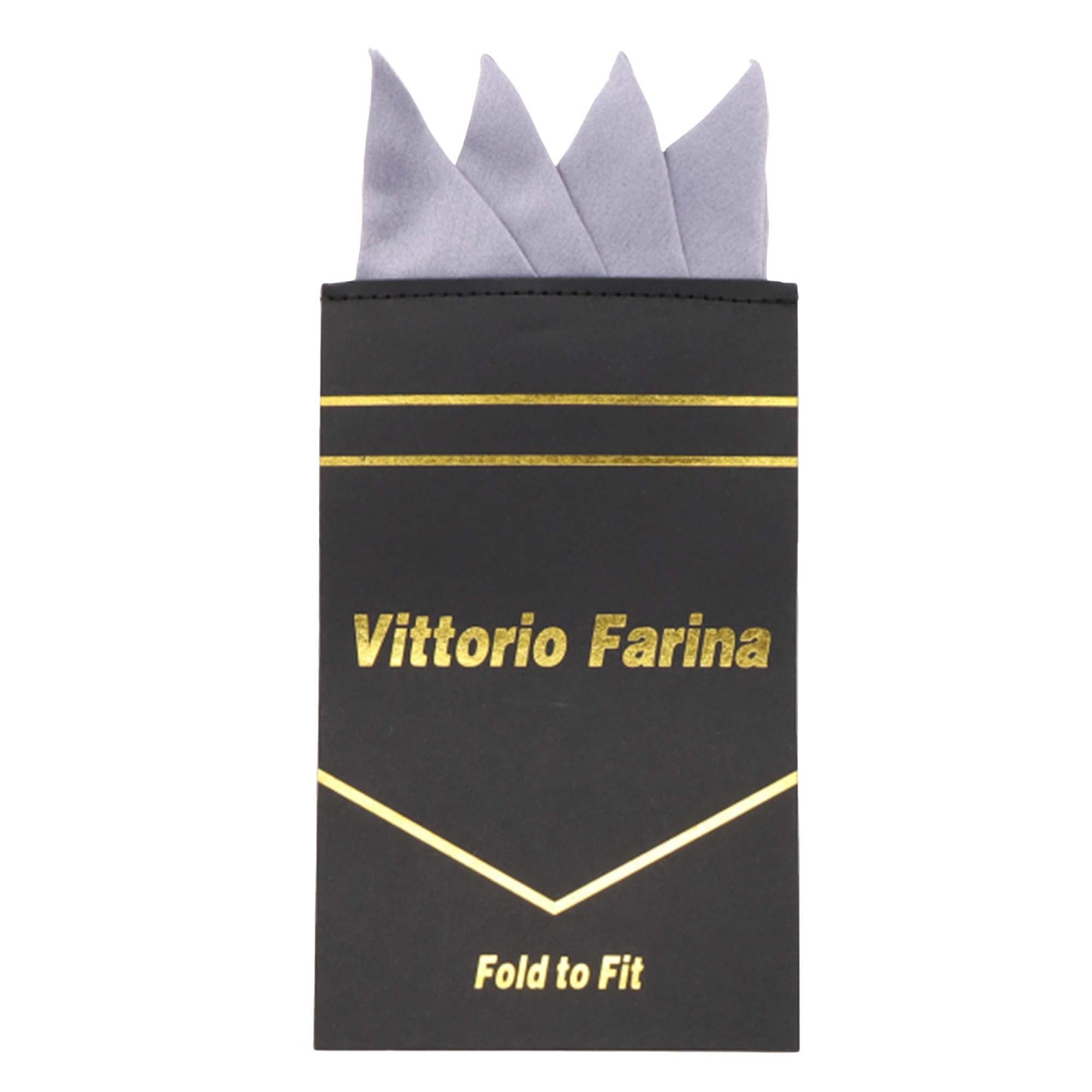 Vittorio Farina Pre-Folded Pocket Square (Four-Point)