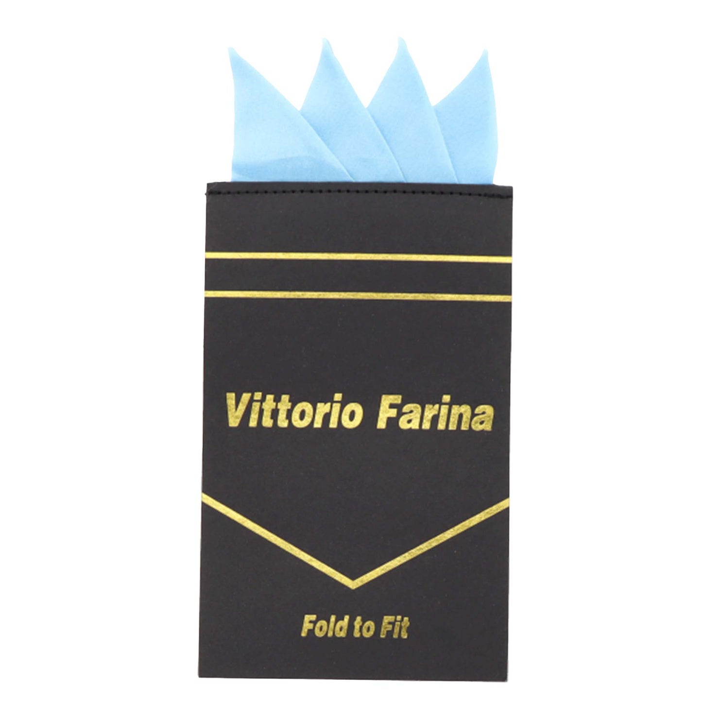 Vittorio Farina Pre-Folded Pocket Square (Four-Point)