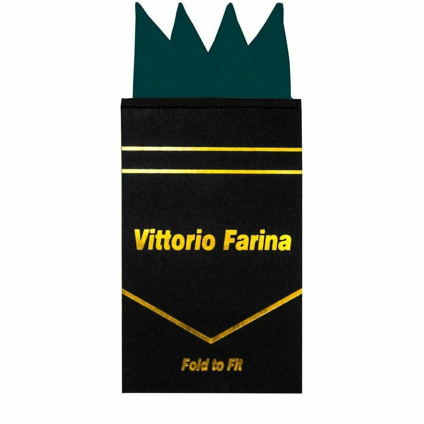 Vittorio Farina Pre-Folded Pocket Square (Four-Point)