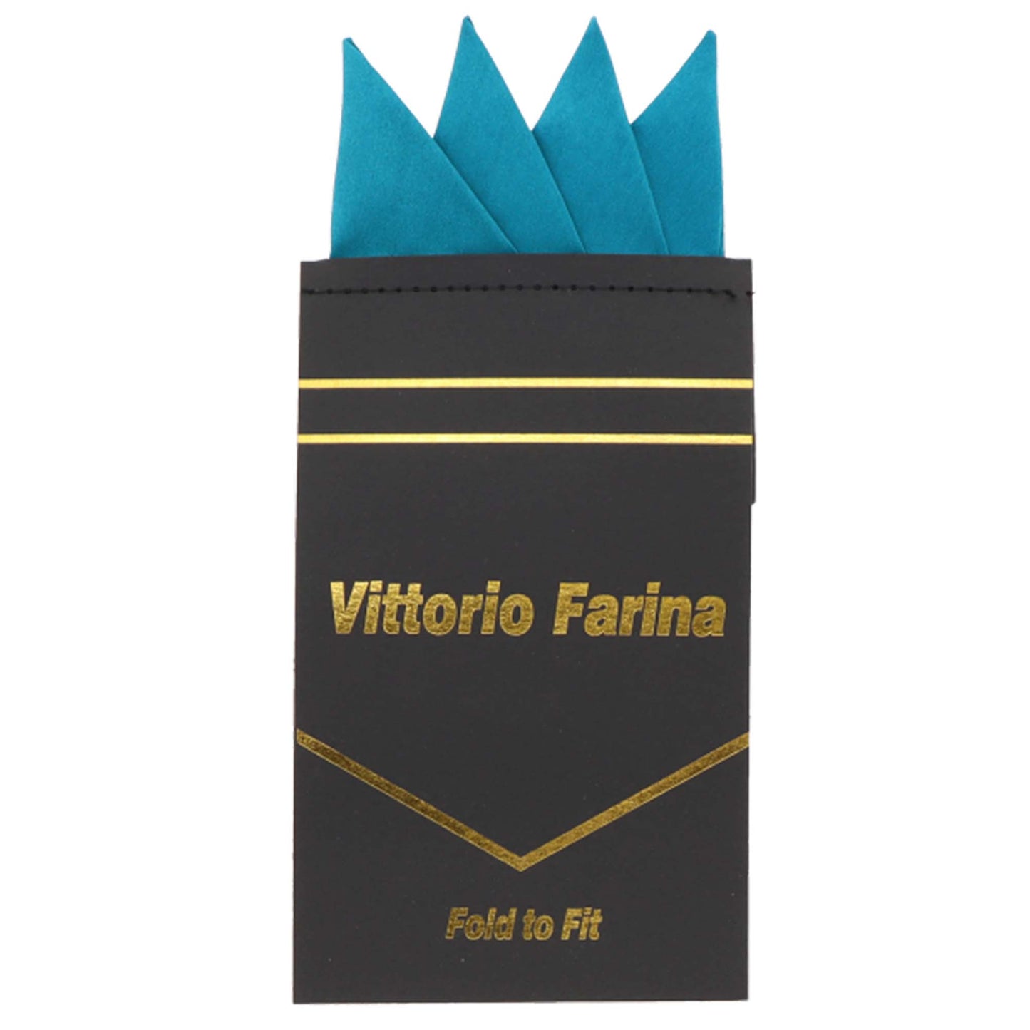 Vittorio Farina Pre-Folded Pocket Square (Four-Point)