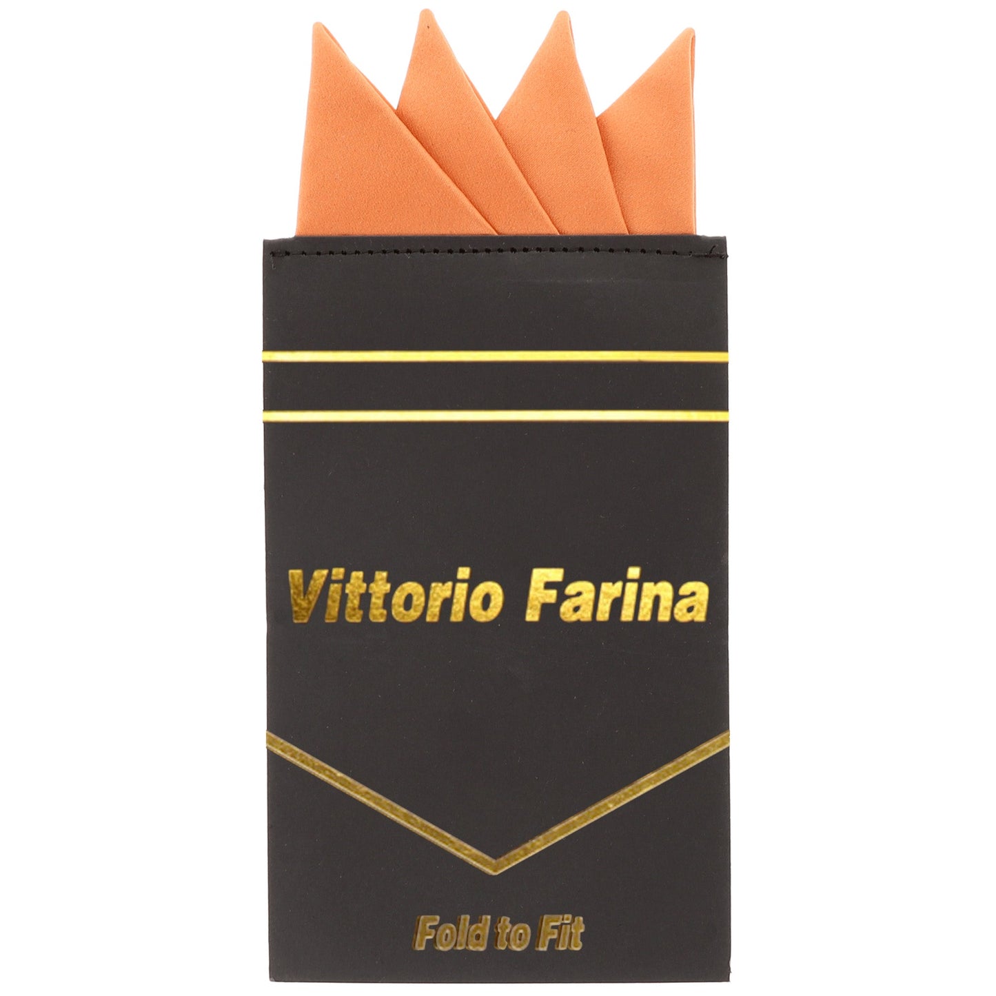 Vittorio Farina Pre-Folded Pocket Square (Four-Point)