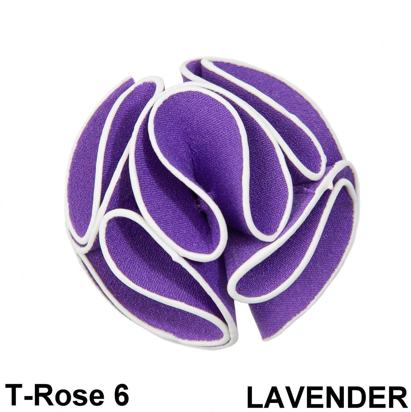 Vittorio Vico Men's Formal Trim Rose Flower Lapel Pin