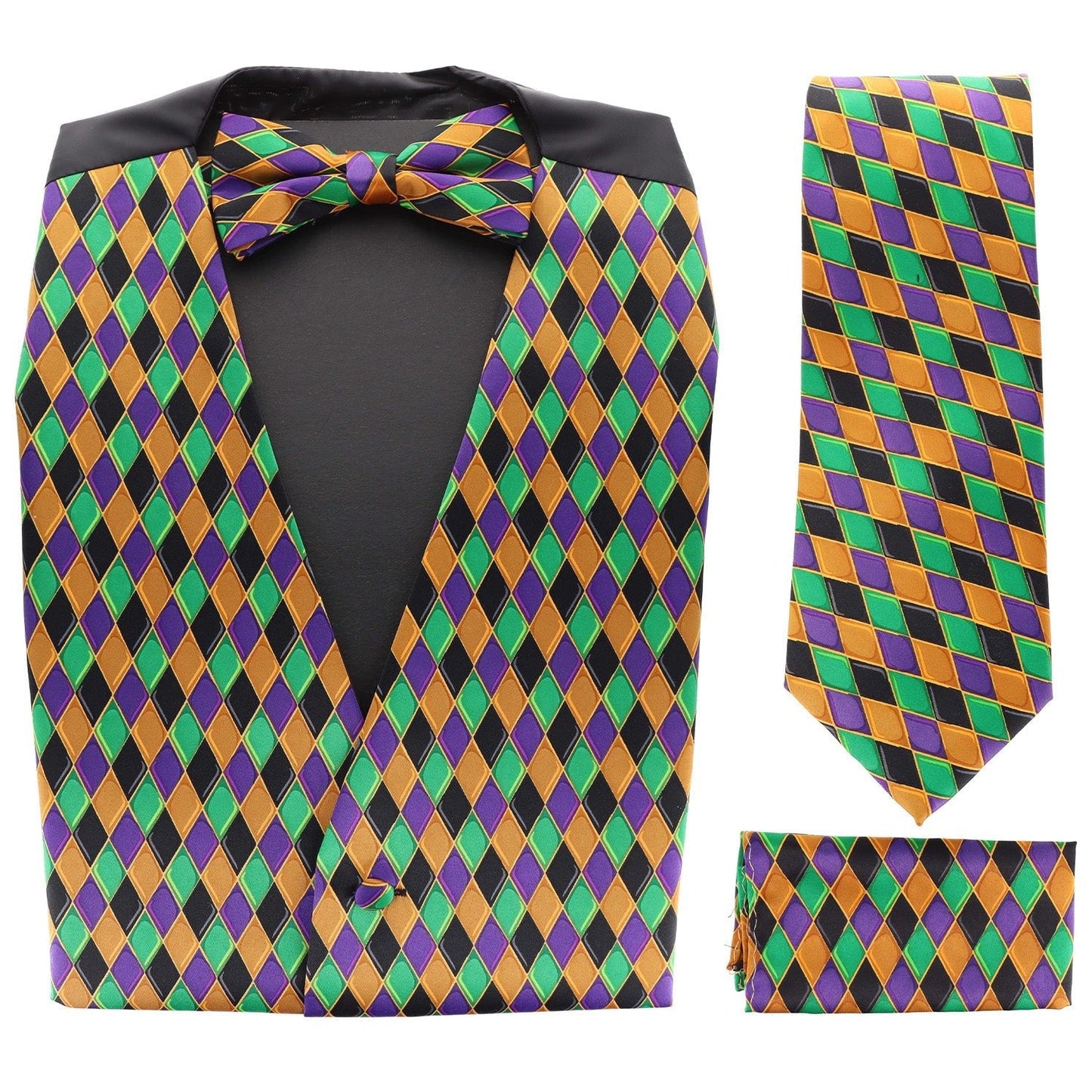 Vittorio Farina Mardi Gras FULL Vest Set