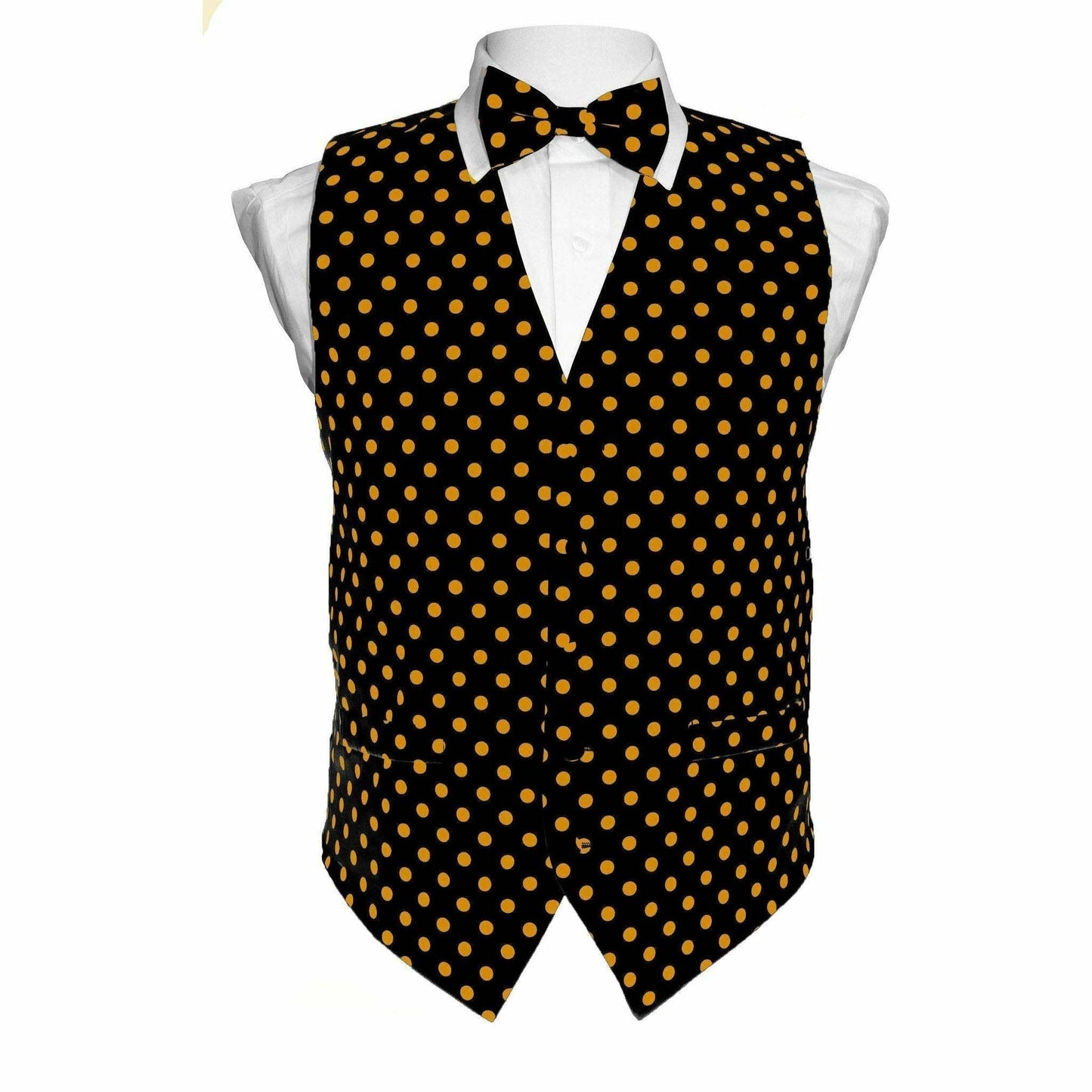 Vittorio Farina Polka Dot Vest Set