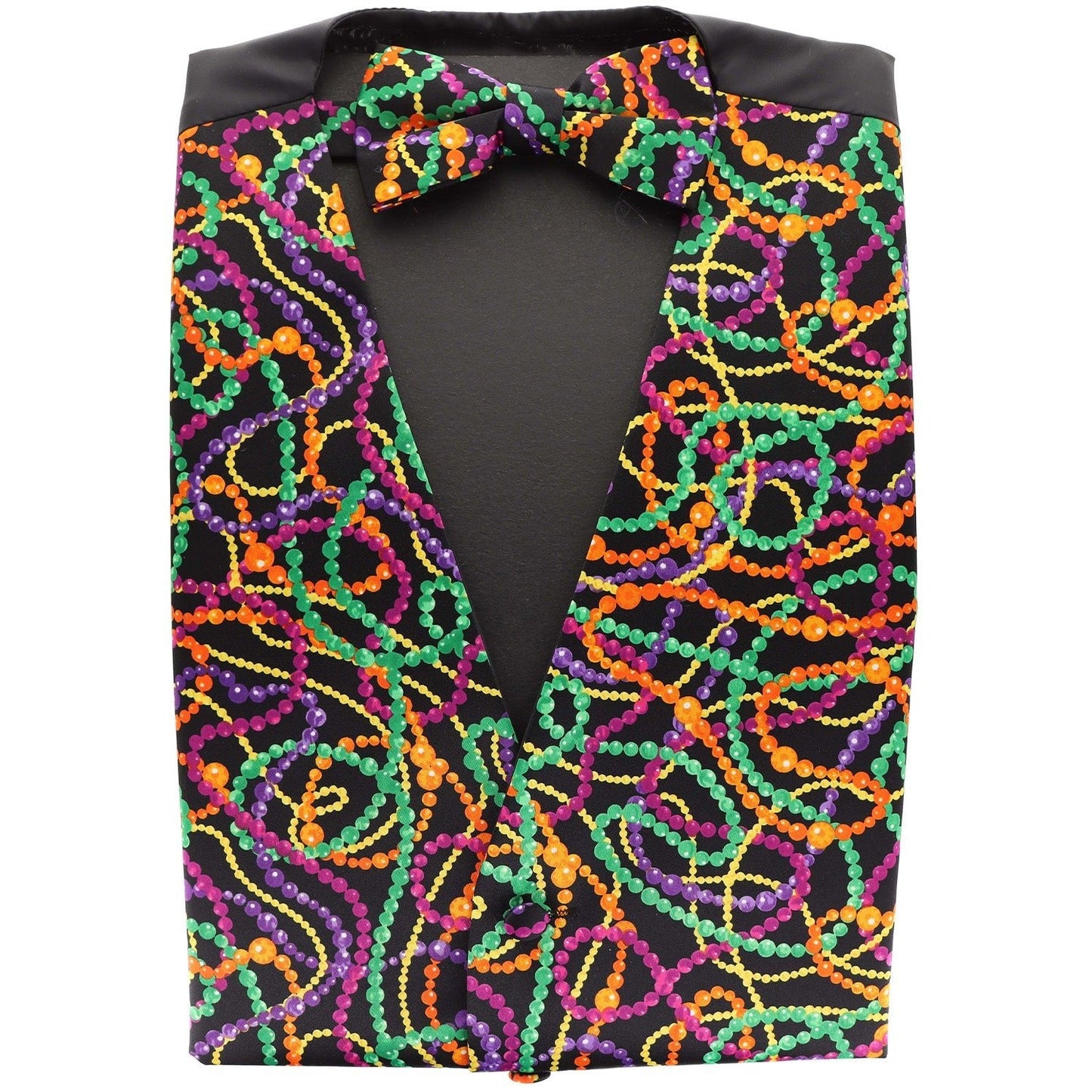 Vittorio Farina Mardi Gras Vest & Bow Tie ONLY Ver 2.