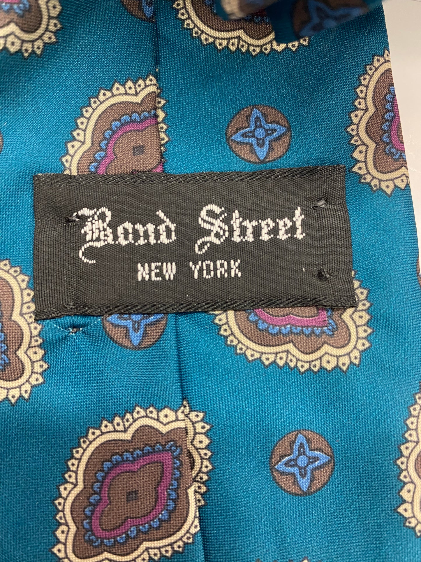 Bond Street New York Multicolored Tie