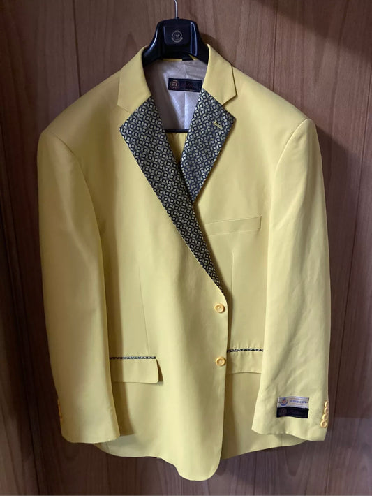 Pallini Yellow/Gold 3-Piece Suit 56R