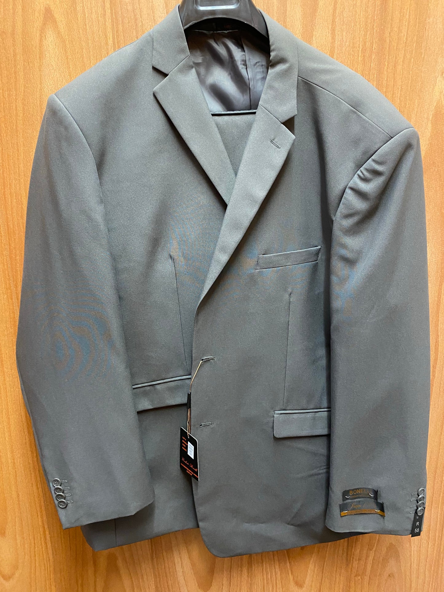 Bonelli Gray 2-Piece Suit 58R Angelo 098-03