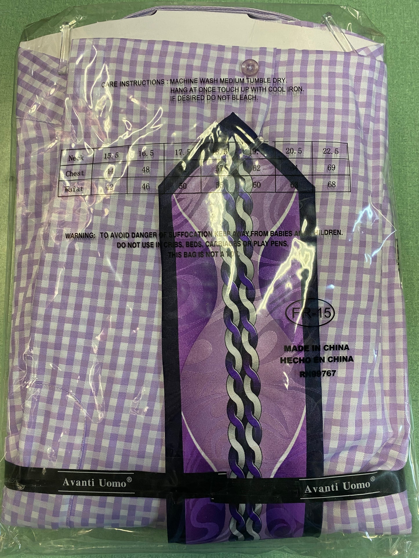 Avanti Uomo DN76M Lilac Dress Shirt