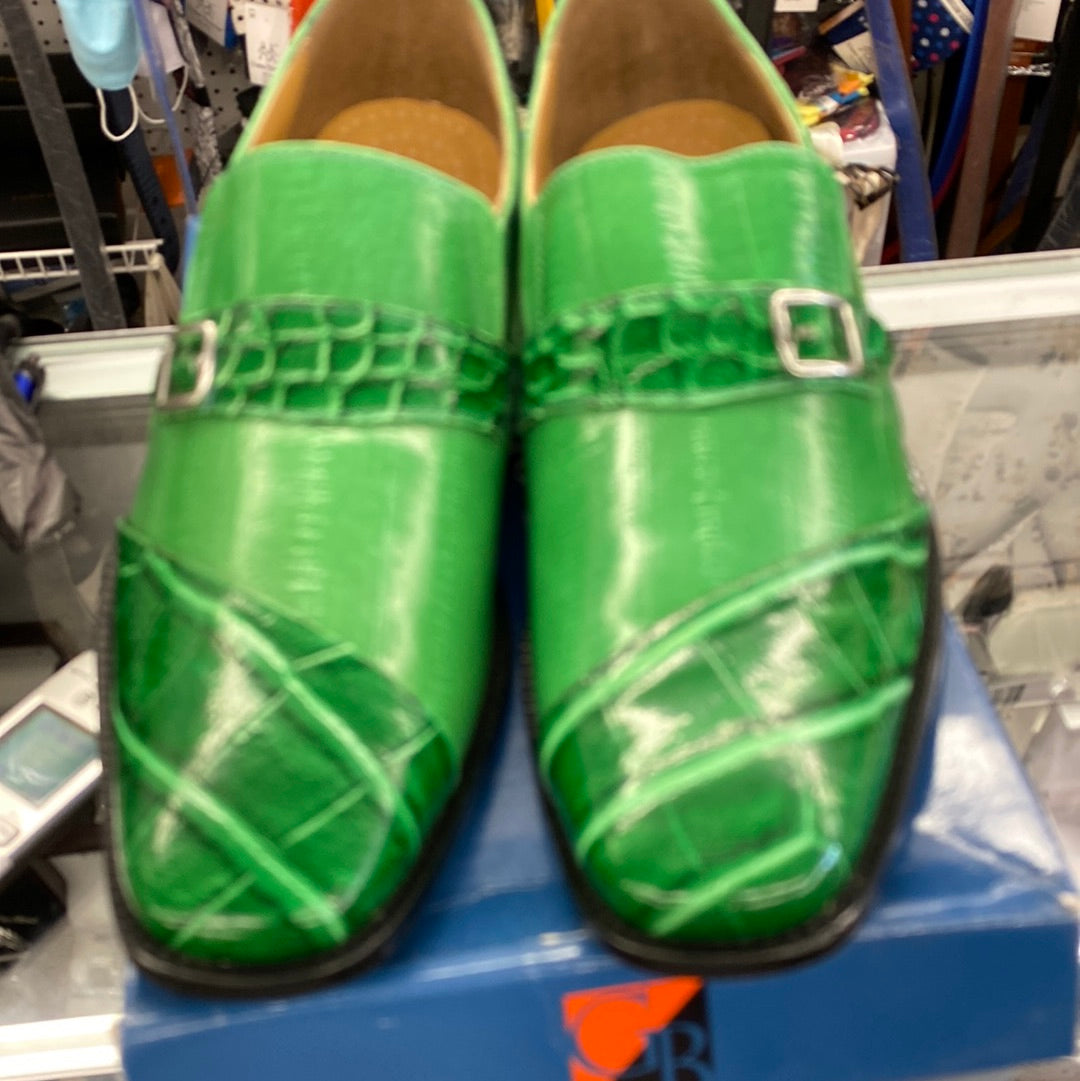 Giorgio Brutini Green Slip on Shoe size 10