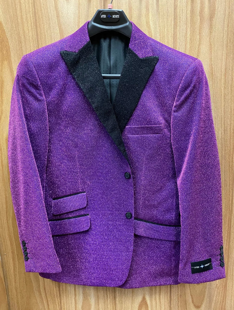 After Midnite Purple Blazer